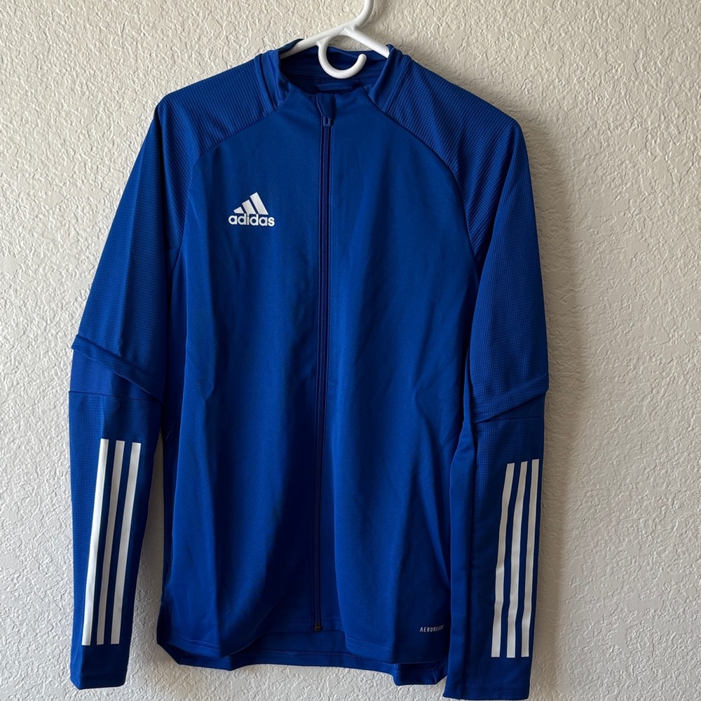 Adidas Men's Performance Jacket in Royal Blue